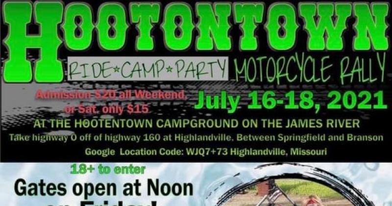 Hootontown Motorcycle Rally 2021