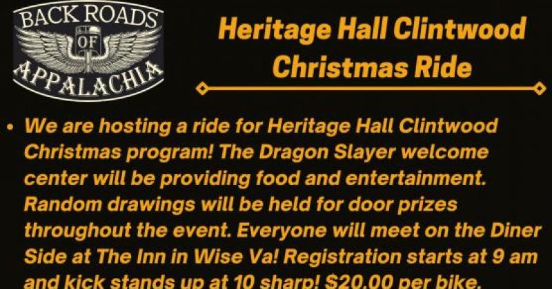 Heritage Hall Clintwood Christmas Ride