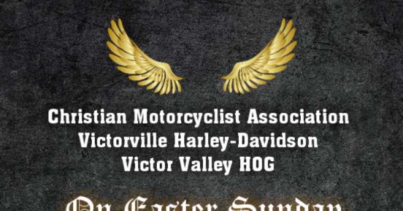 Easter Bike Blessing and Service. 