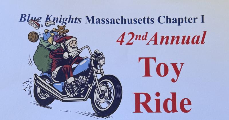 Blue knights MA 1 42nd annual Toy Ride