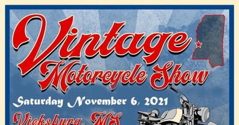 Vicksburg Vintage Motorcycle Show 2021