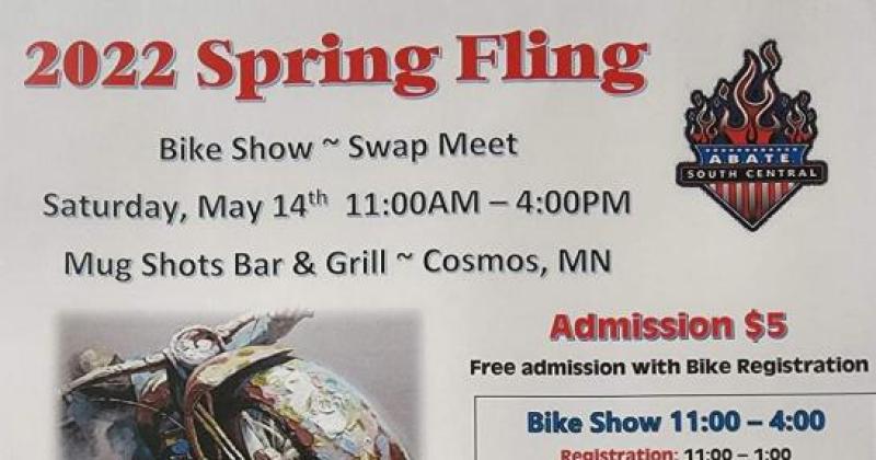 South Central chapter of ABATE MN Spring Fling Bike Show and Swap meet