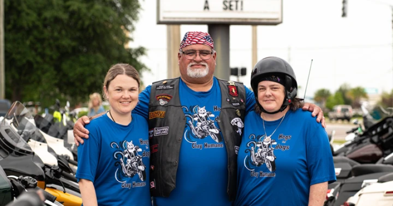 Clay Humane Hosts Hogs for Dogs Bike Run 2025