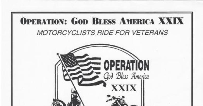 Operation God Bless America Veterans Ride XXIX