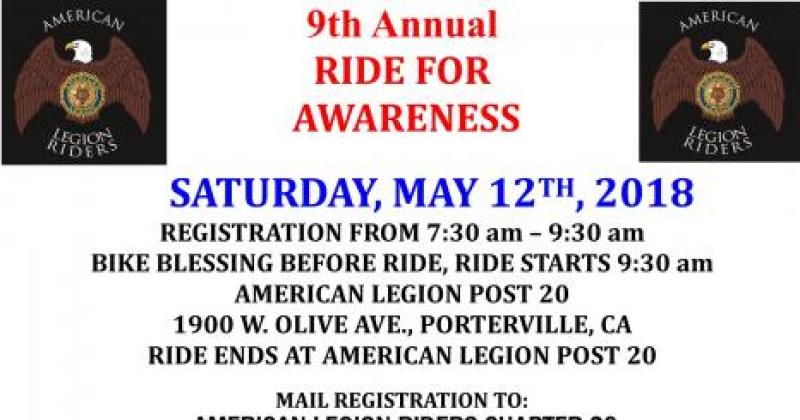 9th Annual Ride for Awareness