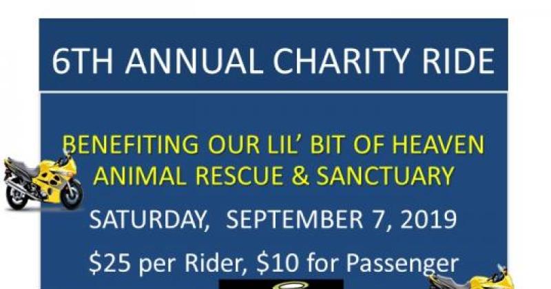 Hogs for Dogs 6th Annual Motorcycle Ride