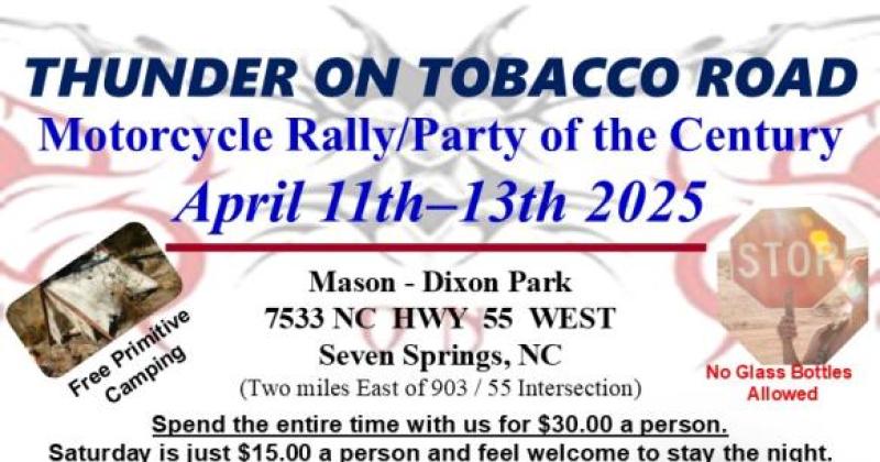 Thunder On Tobacco Road Spring Bash