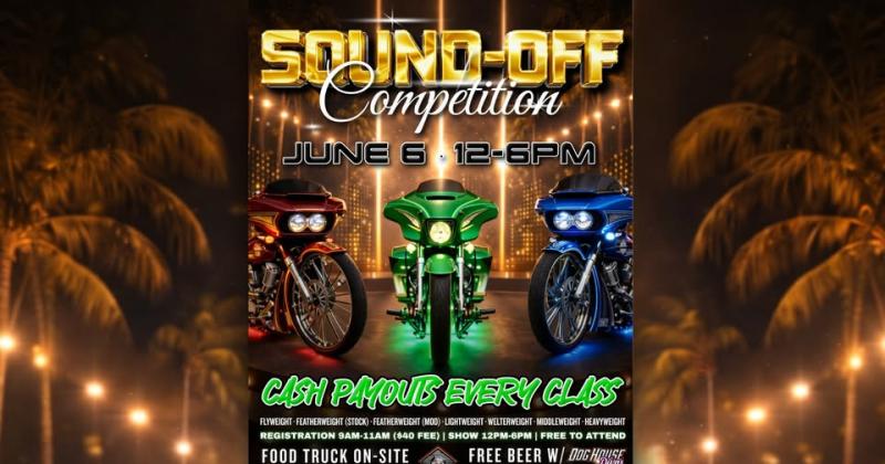 Motorcycle Sound-Off Competition