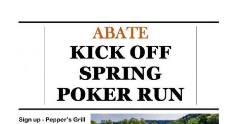 Spring Poker Run