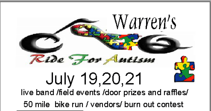 Warren's Ride For Autism