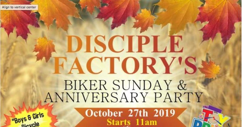 The Disciple Factory's Biker Sunday