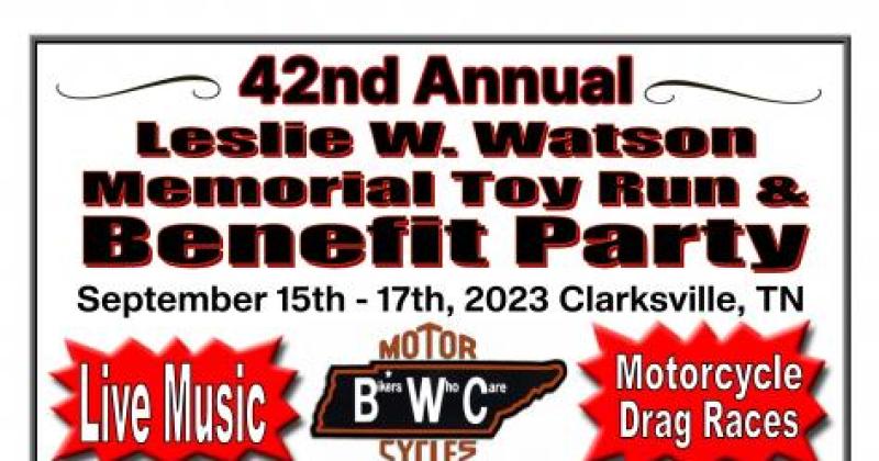 42nd Annual Leslie W Watson Memorial Toy Run