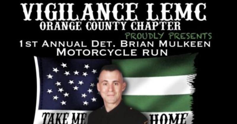 Detective Brian Mulkeen Motorcycle Run