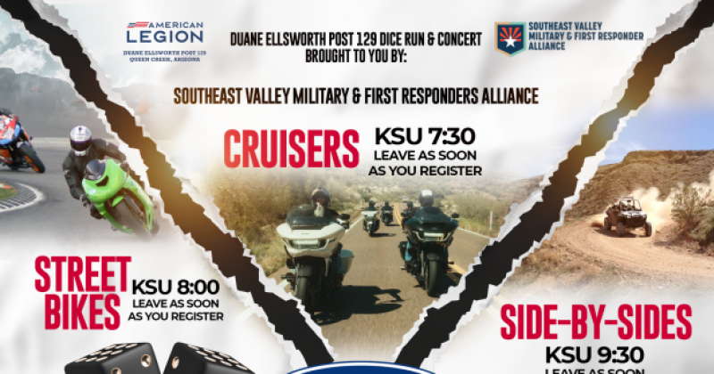 Duane Ellsworth Post 129 Dice Run and Concert