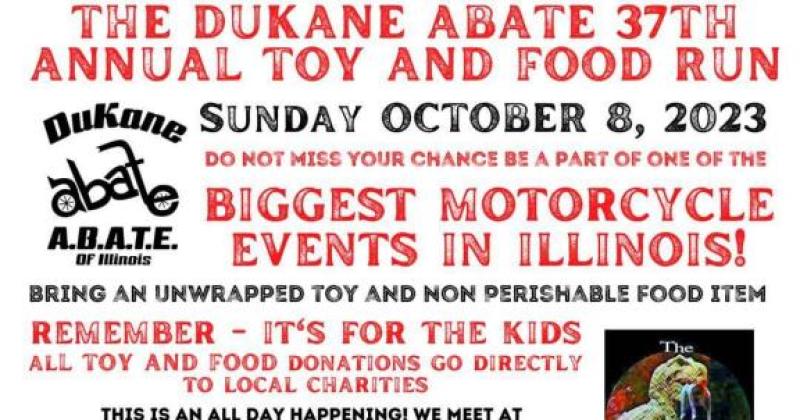 DuKane ABATE 37th Annual Toy and Food Run