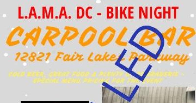 Latin American Motorcycle Association of Washington DC "TOY DRIVE" Bike Night