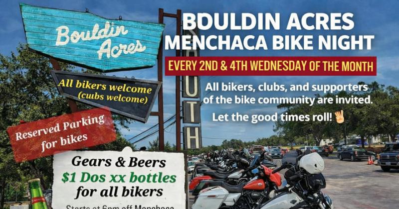 Teddy Morse's Cowboy Harley Bike Night at Bouldin Acres