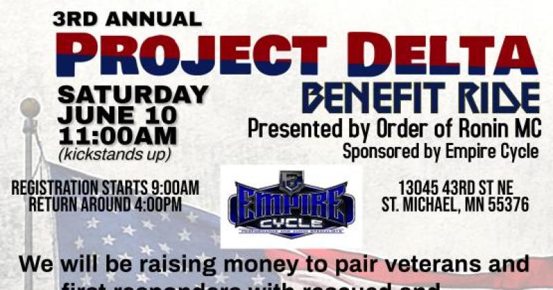 3rd Annual Project Delta Benefit Ride
