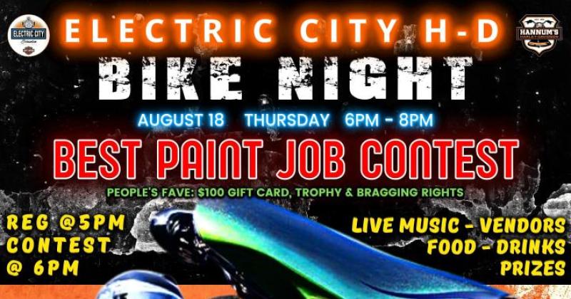 Bike Night - Best Paint Job Contest