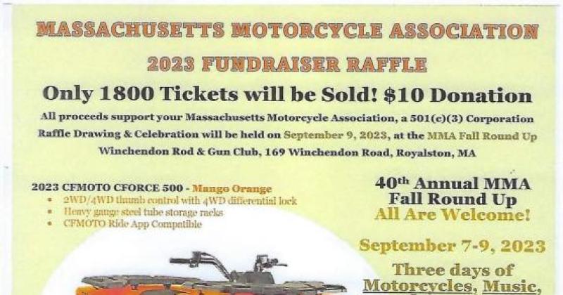 Massachusetts Motorcycle Association 2023 Fall Roundup