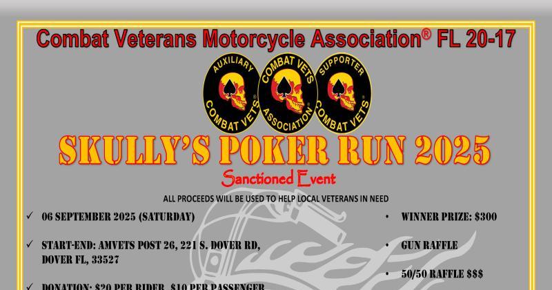 Skully's Poker Run 2025