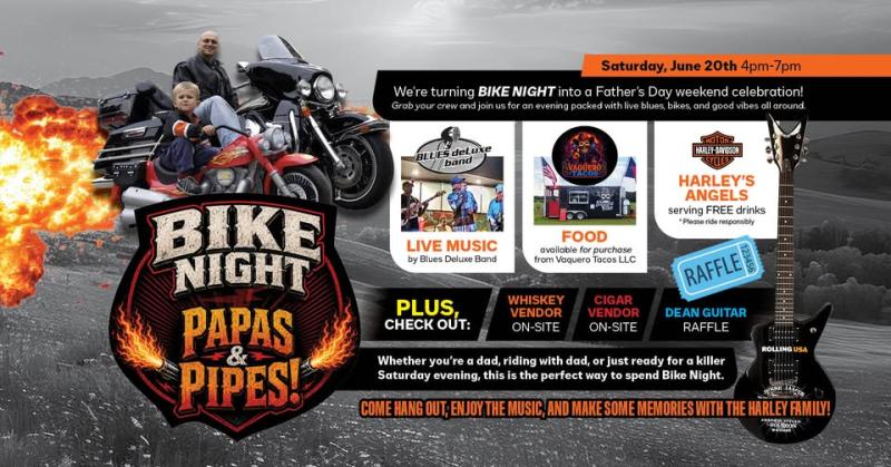 Bike Night: Papa's & Pipes