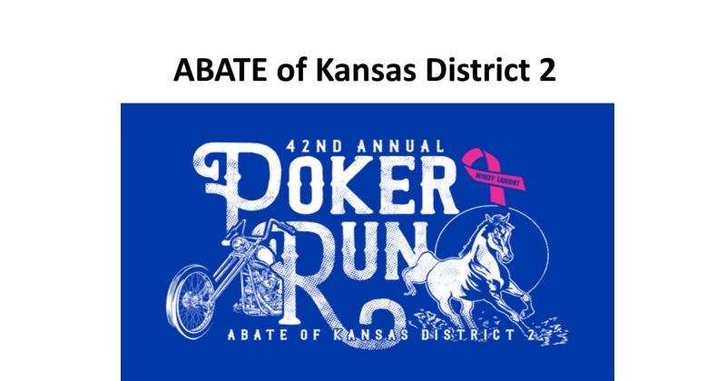 42nd Annual ABATE of KS District 2 Poker Run