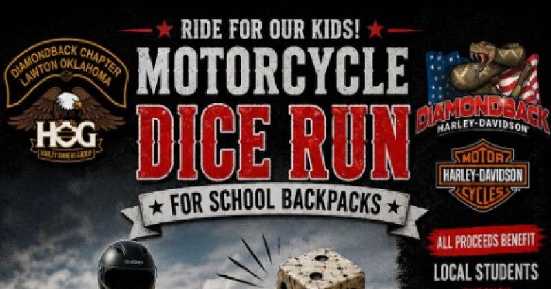 Motorcycle Dice Run for the Kids