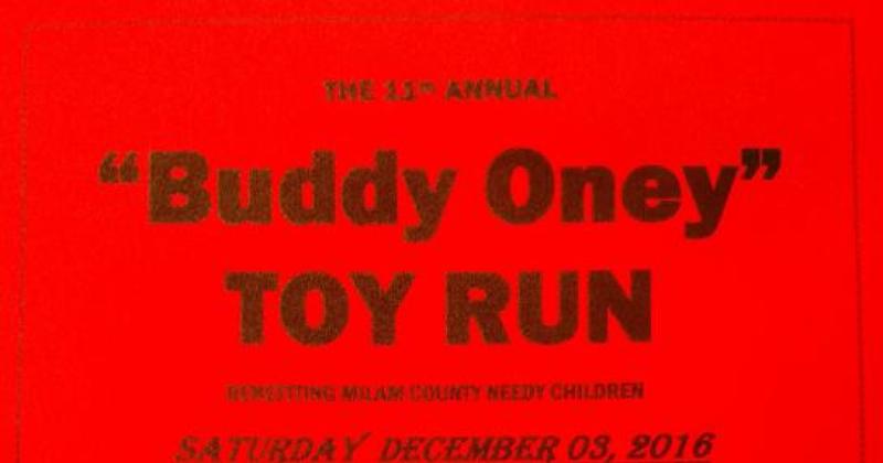 11th Annual Buddy Oney Toy Run