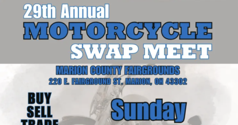 29th Annual Motorcycle Swap Meet-Marion, Ohio