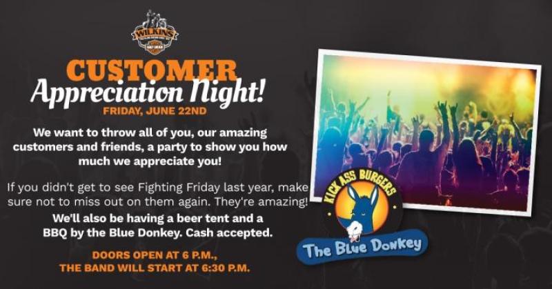 Customer Appreciation Night 