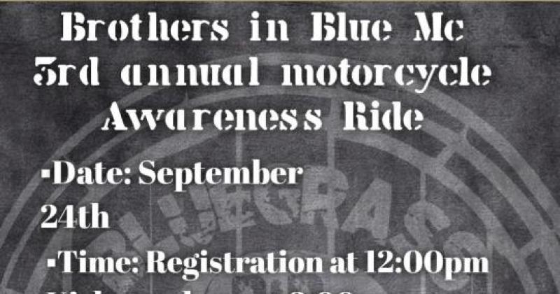 Brother in Blue Motorcycle Awareness Ride