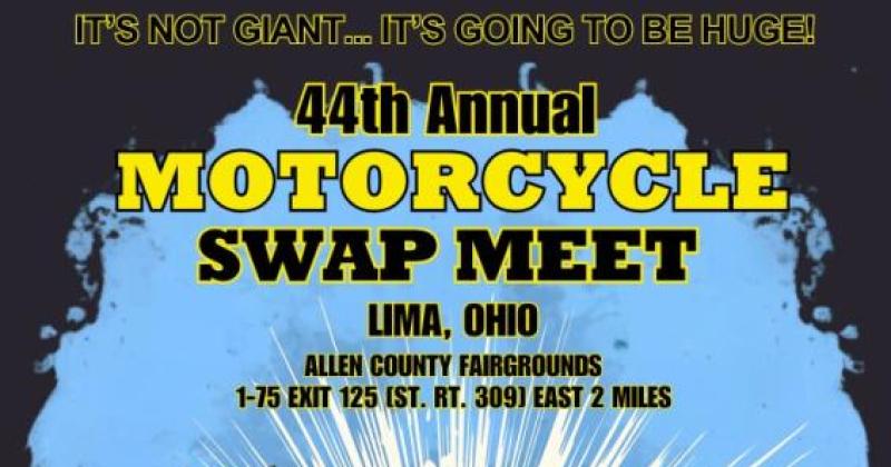 Lima, Ohio Motorcycle Swap Meet 44th Annual
