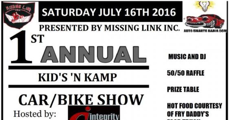 1st Annual Kid's 'n Kamp Bike/Car Show