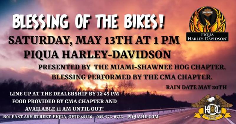 Blessing of the Bikes Piqua Harley-Davidson