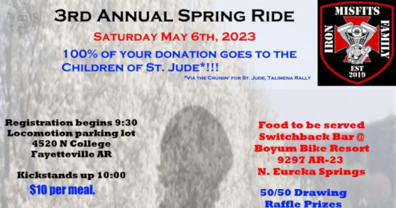 3rd Annual Spring Ride