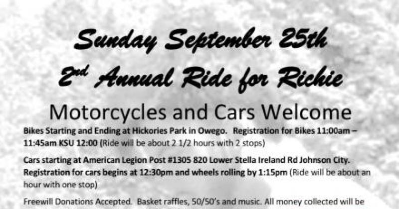2nd Annual Ride for Richie