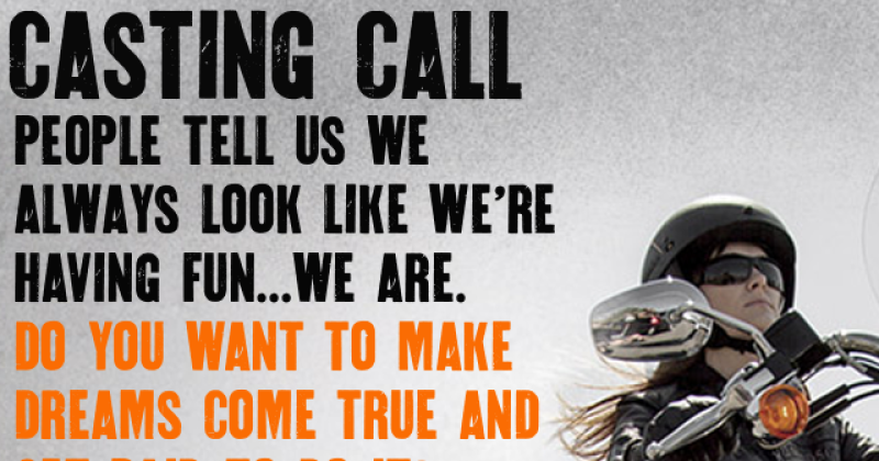 Santa Fe Harley Davidson CASTING CALL
