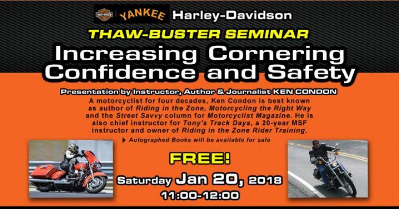 Increasing Cornering Confidence and Safety Seminar