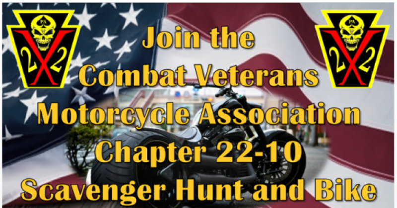 CVMA PA 22-10 Scavenger Hunt & Bike Night 