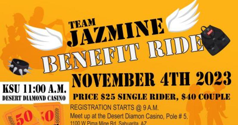 Team Jazmine Benefit Ride