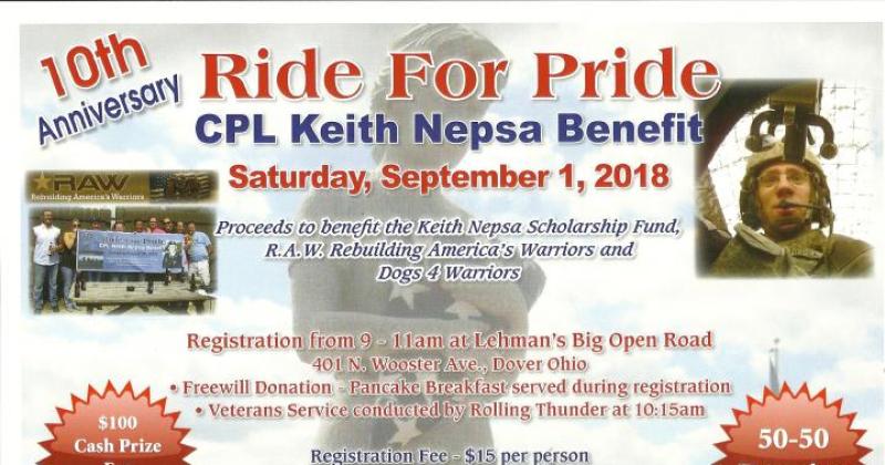 10th Annual CPL Keith Nepsa Memorial Poker Run