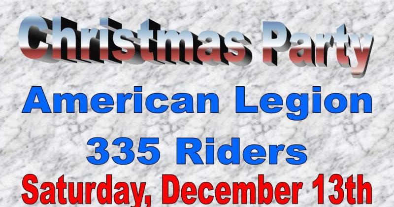 American Legion 335 Riders Christmas Party