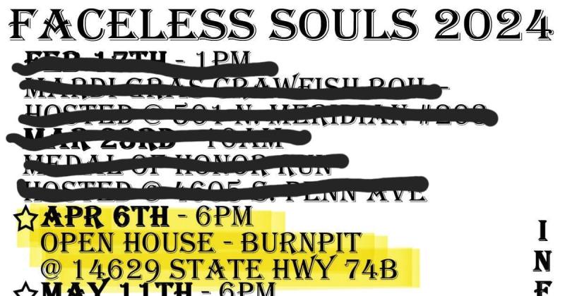 Faceless Souls Open House