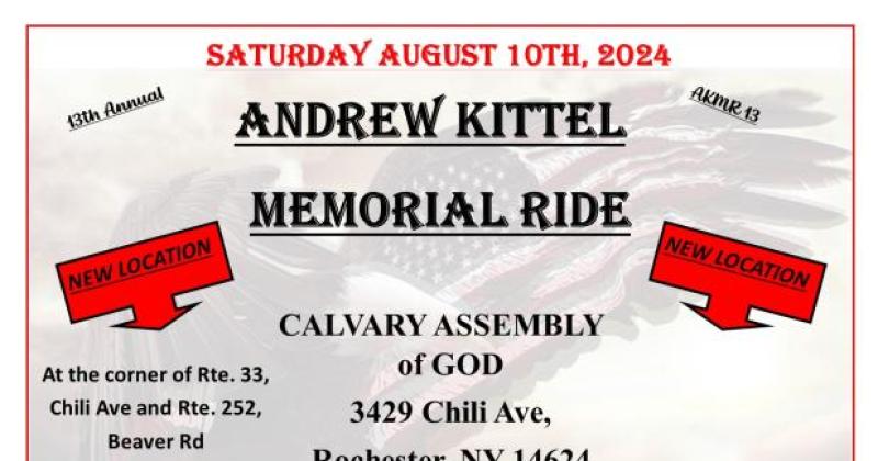 13th Annual Andrew Kittel Memorial Ride