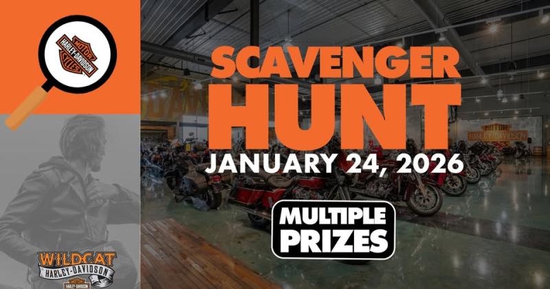 Scavenger Hunt at Wildcat Harley-Davidson 