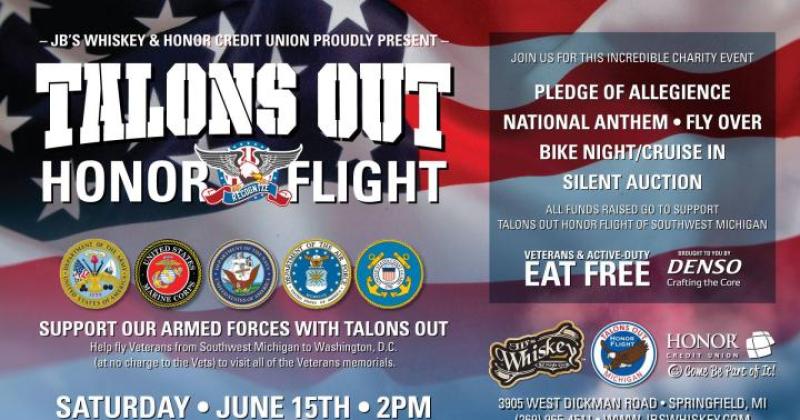 2nd Annual Talons Out Honor Flight Event