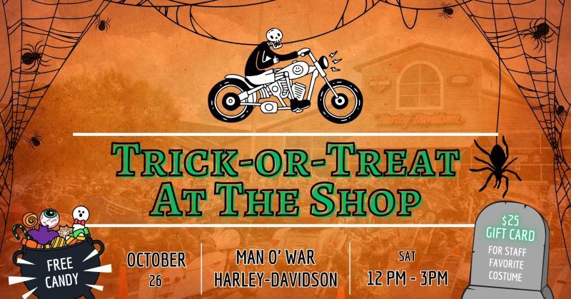 Trick or Treat At The Shop
