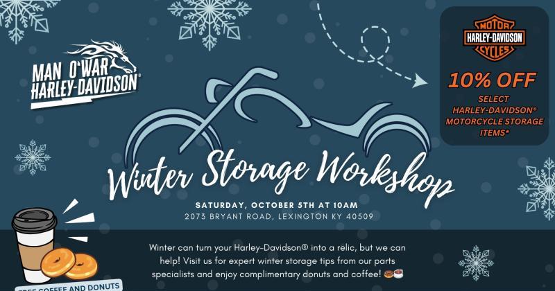 Winter Storage Workshop
