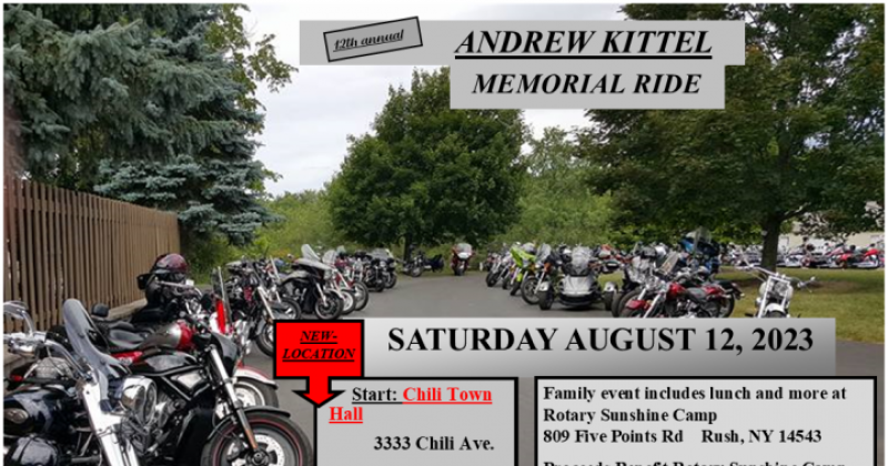 12th Annual Andrew Kittel Memorial Ride